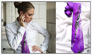галстук подарочный для женщины